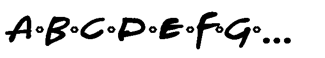 ZP Fraternities Floral Expanded Bold Font UPPERCASE