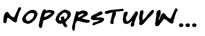 ZP Fraternities Floral Expanded Bold Font LOWERCASE