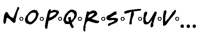 ZP Fraternities Floral Regular Font UPPERCASE