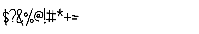 ZP Gidbergarden Condensed Font OTHER CHARS