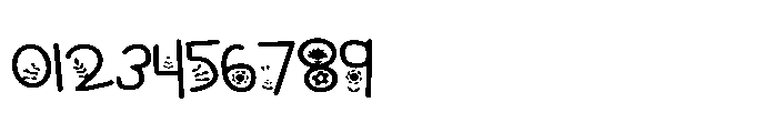 ZP Gidbergarden Expanded Font OTHER CHARS