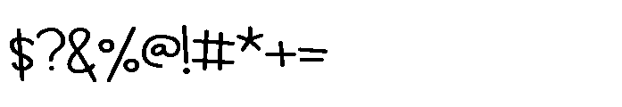 ZP Gidbergarden Expanded Font OTHER CHARS