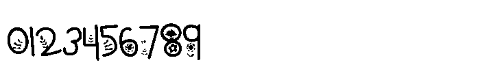 ZP Gidbergarden Regular Font OTHER CHARS