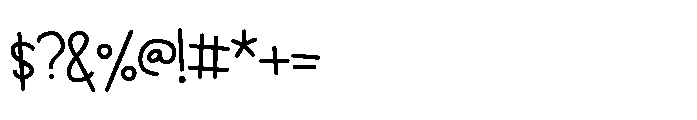 ZP Gidbergarden Regular Font OTHER CHARS