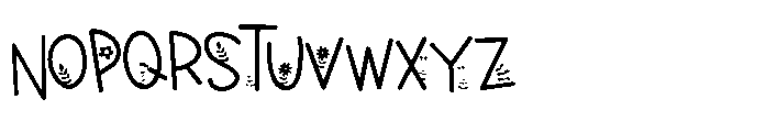 ZP Gidbergarden Regular Font UPPERCASE