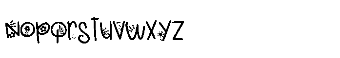 ZP Gidbergarden Regular Font LOWERCASE