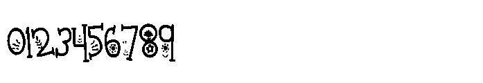 ZP Gidbergarden Too Condensed Font OTHER CHARS