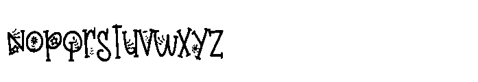 ZP Gidbergarden Too Condensed Font LOWERCASE