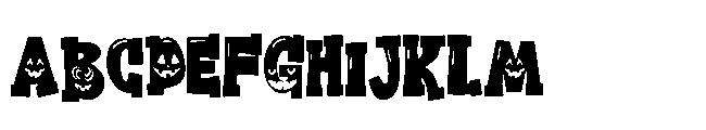 ZP Goblin Grins Condensed Font UPPERCASE