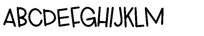 ZP Goblin Grins Print Bold Font UPPERCASE