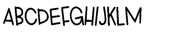 ZP Goblin Grins Print Condensed Bold Font UPPERCASE