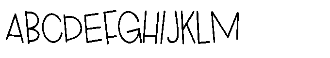 ZP Goblin Grins Print Condensed Light Font UPPERCASE