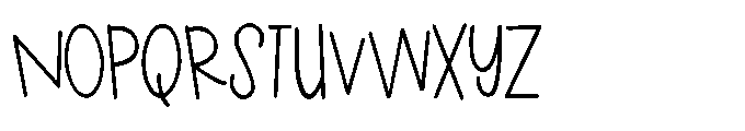 ZP Goblin Grins Print Condensed Light Font UPPERCASE