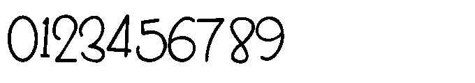 ZP Goblin Grins Print Condensed Font OTHER CHARS