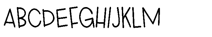 ZP Goblin Grins Print Condensed Font UPPERCASE