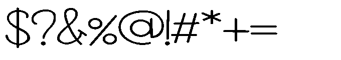 ZP Goblin Grins Print Expanded Light Font OTHER CHARS