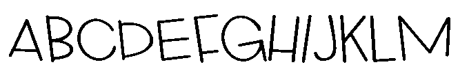 ZP Goblin Grins Print Expanded Light Font UPPERCASE