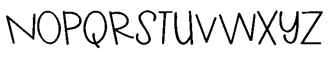 ZP Goblin Grins Print Expanded Light Font UPPERCASE