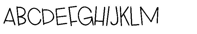 ZP Goblin Grins Print Light Font UPPERCASE