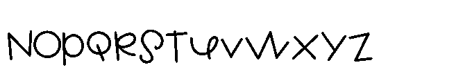 ZP Goblin Grins Print Light Font LOWERCASE