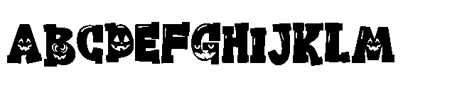 ZP Goblin Grins Regular Font UPPERCASE