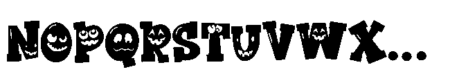 ZP Goblin Grins Regular Font UPPERCASE