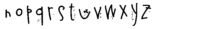 ZP Kiss Me Im Irish Bold Font LOWERCASE