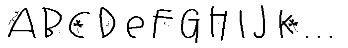 ZP Kiss Me Im Irish Expanded Font UPPERCASE