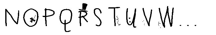 ZP Kiss Me Im Irish Expanded Font UPPERCASE