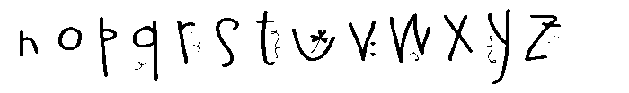 ZP Kiss Me Im Irish Expanded Font LOWERCASE