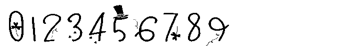 ZP Kiss Me Im Irish Serif Expanded Font OTHER CHARS