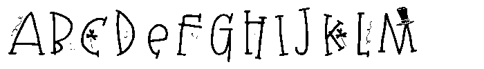ZP Kiss Me Im Irish Serif Font UPPERCASE