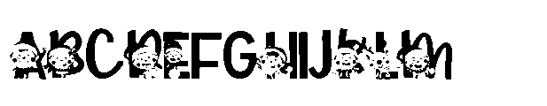 ZP Little Elf Script Elves Font UPPERCASE