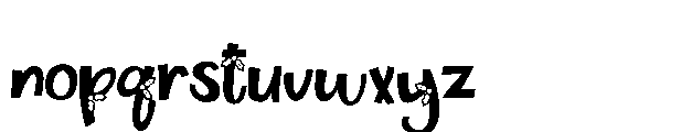 ZP Little Elf Script Elves Font LOWERCASE