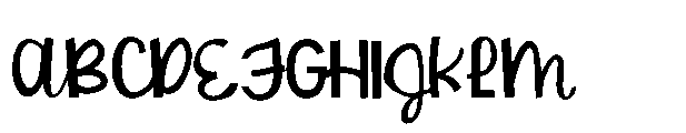 ZP Little Elf Script Light Font UPPERCASE