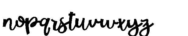 ZP Little Elf Script Regular Font LOWERCASE