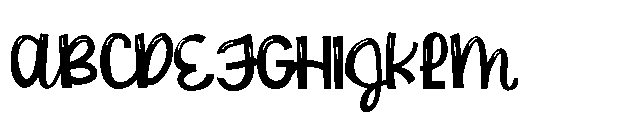 ZP Little Elf Script Shine Font UPPERCASE