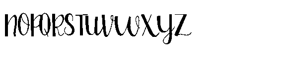 ZP Love of my Life Condensed Light Font UPPERCASE