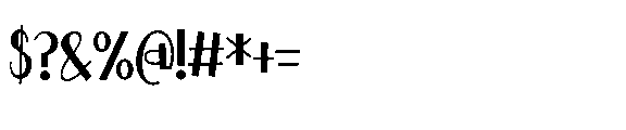 ZP Love of my Life Condensed Font OTHER CHARS