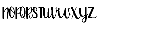 ZP Love of my Life Condensed Font UPPERCASE