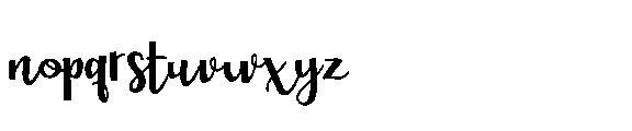 ZP Love of my Life Condensed Font LOWERCASE
