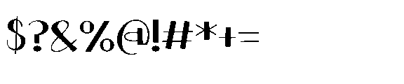 ZP Love of my Life Expanded Light Font OTHER CHARS