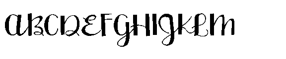 ZP Love of my Life Expanded Light Font UPPERCASE