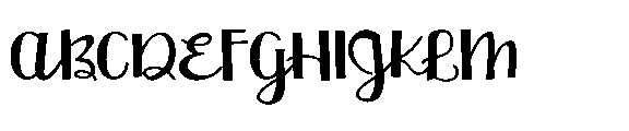 ZP Love of my Life Expanded Font UPPERCASE