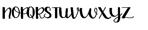 ZP Love of my Life Expanded Font UPPERCASE