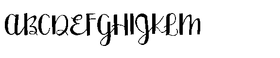 ZP Love of my Life Light Font UPPERCASE