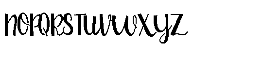 ZP Love of my Life Stencil Condensed Font UPPERCASE