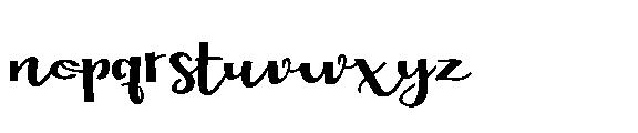 ZP Love of my Life Stencil Expanded Font LOWERCASE