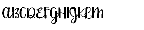 ZP Love of my Life Stencil Font UPPERCASE