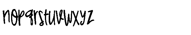 ZP Mauve Condensed Demi Bold Font LOWERCASE